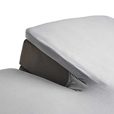 Auping Cool Grey Katoen Split topper hoeslaken Auping Cool Grey Katoen Split topper hoeslaken
