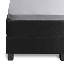 Auping Cool Grey Katoen Topper hoeslaken Auping Cool Grey Katoen Topper hoeslaken