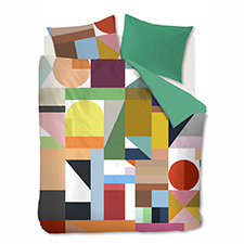 Auping Cubist Multi Katoen-Satijn Dekbedovertrek Auping Cubist Multi Katoen-Satijn Dekbedovertrek