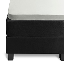 Auping Off-white Katoen Topper hoeslaken Auping Off-white Katoen Topper hoeslaken