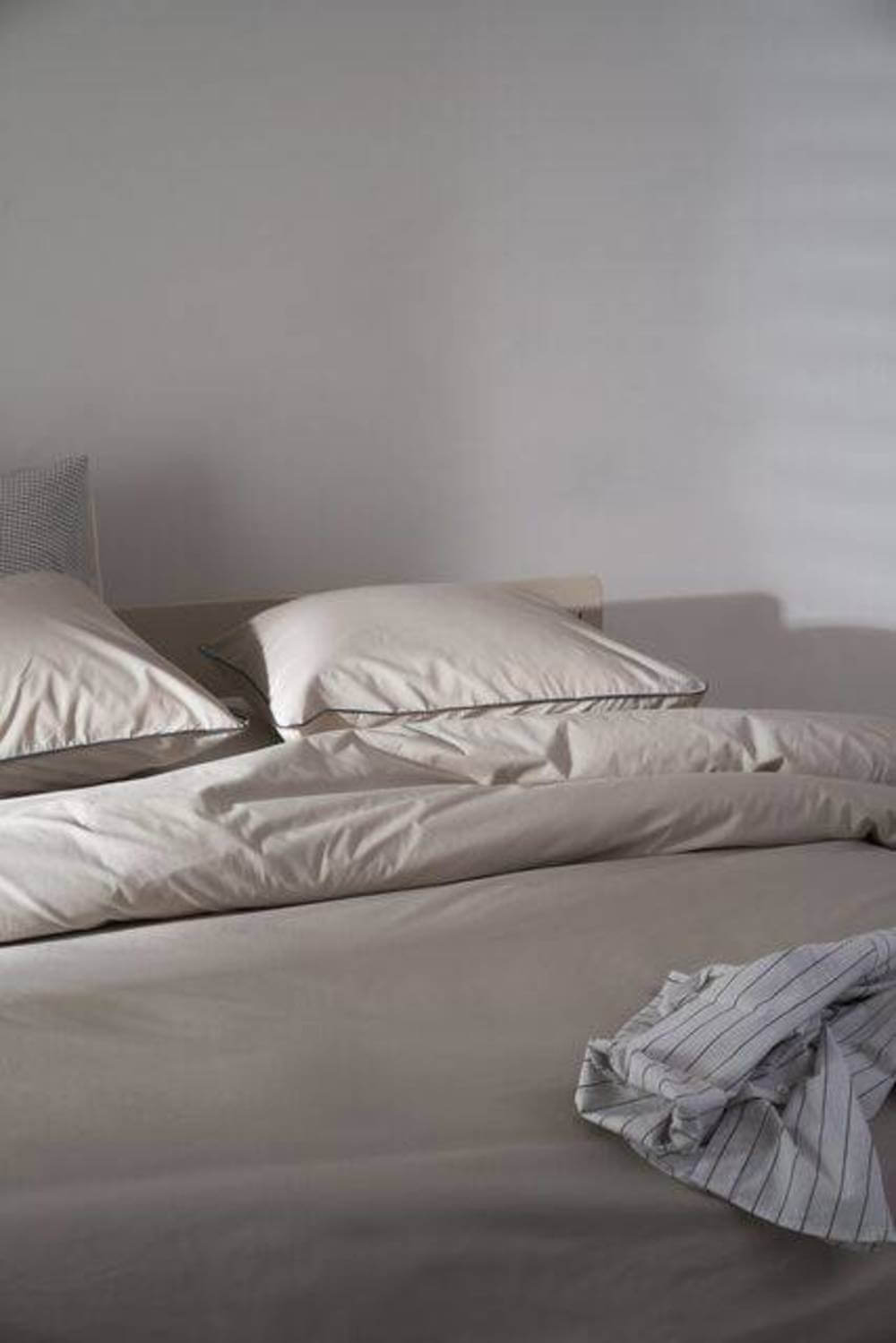 Auping Quiet Beige - Kussensloopset Beige - Katoen Percale