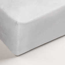 Auping White Katoen-Polyester Molton hoeslaken Auping White Katoen-Polyester Molton hoeslaken