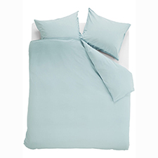 Beddinghouse Basic Mint Green Katoen Dekbedovertrek Beddinghouse Basic Mint Green Katoen Dekbedovertrek