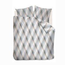 Beddinghouse Manu Grey Twill-Katoen Dekbedovertrek Beddinghouse Manu Grey Twill-Katoen Dekbedovertrek