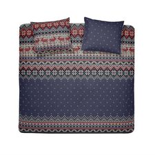 Cinderella Bergen Dark Blue Flanel Dekbedovertrek Cinderella Bergen Dark Blue Flanel Dekbedovertrek