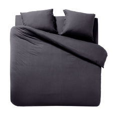 Cinderella Cabanon Anthracite Jersey Dekbedovertrek Cinderella Cabanon Anthracite Jersey Dekbedovertrek