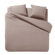 Cinderella Cabanon Taupe Jersey Dekbedovertrek Cinderella Cabanon Taupe Jersey Dekbedovertrek