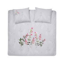 Cinderella Primrose Light Grey Satijn Dekbedovertrek Cinderella Primrose Light Grey Satijn Dekbedovertrek
