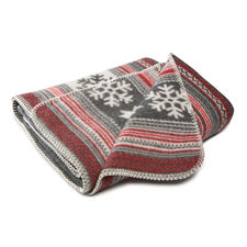 Damai Fjord Grey Lamswol-Polyamide Plaid Damai Fjord Grey Lamswol-Polyamide Plaid