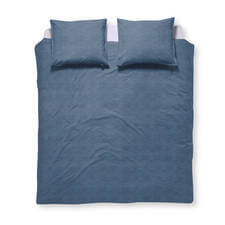 Damai Mik Denim | Dekbedovertrekset Blauw | Katoen