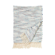 Damai Mombassa Blue Katoen-Acryl plaid Damai Mombassa Blue Katoen-Acryl plaid