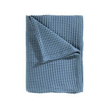 Heckett & Lane | Wafel Plaid Koloniaal Blauw | Katoen - 180 x 260 cm Heckett & Lane | Wafel Plaid Koloniaal Blauw | Katoen - 180 x 260 cm