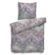 Heckett & Lane Anise Paars Roze Twill-Katoen Dekbedovertrek Heckett & Lane Anise Paars Roze Twill-Katoen Dekbedovertrek