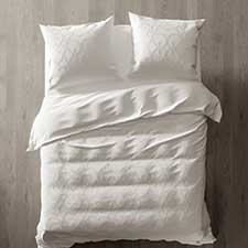 Heckett & Lane Bottega Wit Percale-Katoen Dekbedovertrek Heckett & Lane Bottega Wit Percale-Katoen Dekbedovertrek