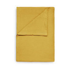 Heckett & Lane Curry | Wafel Plaid Geel | Katoen Heckett & Lane Curry | Wafel Plaid Geel | Katoen