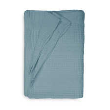 Heckett & Lane Dahlia Turquoise Katoen Bedsprei Heckett & Lane Dahlia Turquoise Katoen Bedsprei