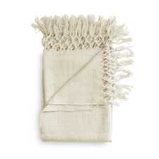 Heckett & Lane Danic Off-White Acryl-Polyester Plaid Heckett & Lane Danic Off-White Acryl-Polyester Plaid
