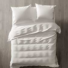Heckett & Lane Eros Wit Percale-Katoen Dekbedovertrek Heckett & Lane Eros Wit Percale-Katoen Dekbedovertrek