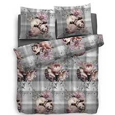 Heckett & Lane Krystal Multi Flanel Dekbedovertrek Heckett & Lane Krystal Multi Flanel Dekbedovertrek