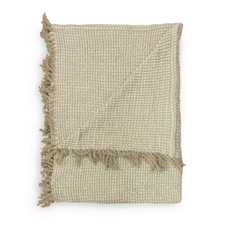 Heckett & Lane Lien Beige Katoen Plaid Heckett & Lane Lien Beige Katoen Plaid