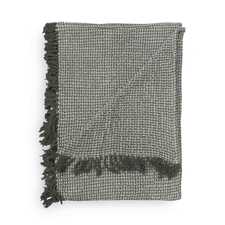 Heckett & Lane Lien Grijs Katoen Plaid Heckett & Lane Lien Grijs Katoen Plaid