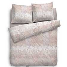 Heckett & Lane Lux Roze Flanel Dekbedovertrek Heckett & Lane Lux Roze Flanel Dekbedovertrek