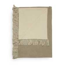 Heckett & Lane Orville Beige Acryl-Polyester Plaid Heckett & Lane Orville Beige Acryl-Polyester Plaid