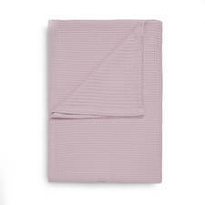 Heckett & Lane Pale Lilac | Wafel Plaid Lila | Katoen
