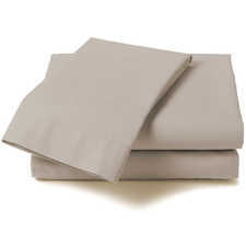 Heckett & Lane Perkal Bleached Sand Percale-Katoen Laken Heckett & Lane Perkal Bleached Sand Percale-Katoen Laken