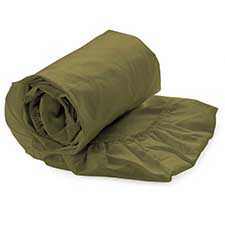 Heckett & Lane Perkal Burnt Olive Percale-Katoen Hoeslaken Heckett & Lane Perkal Burnt Olive Percale-Katoen Hoeslaken