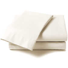Heckett & Lane Perkal Off-White Percale-Katoen Laken Heckett & Lane Perkal Off-White Percale-Katoen Laken