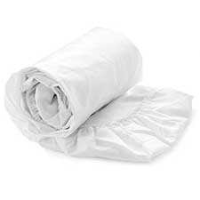 Heckett & Lane Perkal Wit Percale-Katoen Hoeslaken Heckett & Lane Perkal Wit Percale-Katoen Hoeslaken