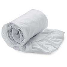 Heckett & Lane Perkal Zilver Grijs Percale-Katoen Hoeslaken Heckett & Lane Perkal Zilver Grijs Percale-Katoen Hoeslaken