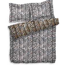 Heckett & Lane Rabat Multi Twill-Katoen Dekbedovertrek Heckett & Lane Rabat Multi Twill-Katoen Dekbedovertrek