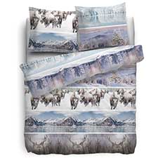 Heckett & Lane Rijk Multi Flanel Dekbedovertrek Heckett & Lane Rijk Multi Flanel Dekbedovertrek