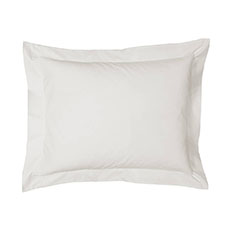 Heckett & Lane Satijn Off-White Katoen-Satijn Kussensloop - 60 x 70 cm Heckett & Lane Satijn Off-White Katoen-Satijn Kussensloop - 60 x 70 cm