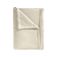 Heckett & Lane Snow White | Wafel Plaid Creme | Katoen Heckett & Lane Snow White | Wafel Plaid Creme | Katoen