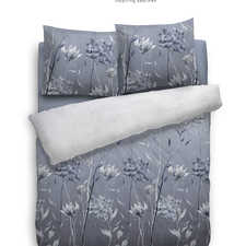 Heckett & Lane Storm Blauw Flanel Dekbedovertrek Heckett & Lane Storm Blauw Flanel Dekbedovertrek