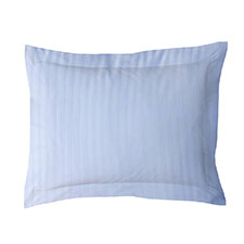 Heckett & Lane Stripe Artic Ice Katoen-Satijn Kussensloop Heckett & Lane Stripe Artic Ice Katoen-Satijn Kussensloop