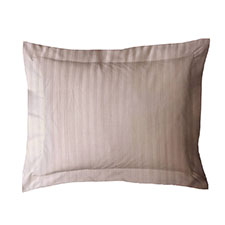 Heckett & Lane Stripe Misty Rose Katoen-Satijn Kussensloop Heckett & Lane Stripe Misty Rose Katoen-Satijn Kussensloop