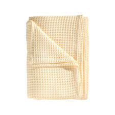 Heckett & Lane Vanilla | Wafel Plaid Geel | Katoen