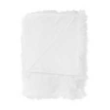 Heckett & Lane Yeti Off-White Acrylic-Polyester Plaid Heckett & Lane Yeti Off-White Acrylic-Polyester Plaid
