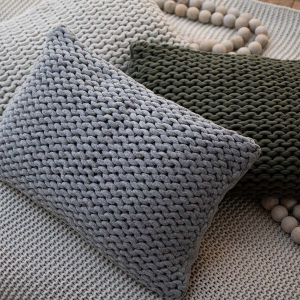 House in Style Birmingham Grey Wol Kussenhoes
