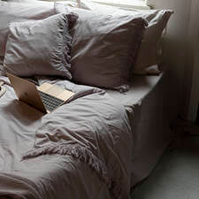 House in Style Coco | Dekbedovertrekset Greige | Katoen Percale