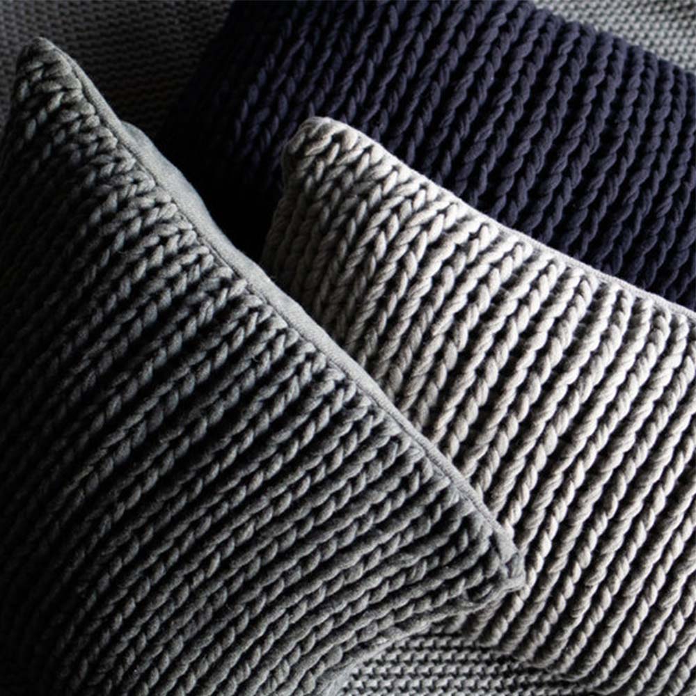 House in Style Manchester Grey Wol Kussenhoes