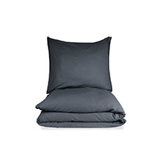 House in Style Sole Indigo Katoen-Jersey Dekbedovertrek House in Style Sole Indigo Katoen-Jersey Dekbedovertrek