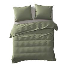 Yellow Percale Army | Dekbedovertrekset Groen | Katoen Percale