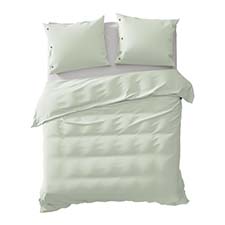 Yellow Percale Ice Green | Dekbedovertrekset Mintgroen | Katoen Percale Yellow Percale Ice Green | Dekbedovertrekset Mintgroen | Katoen Percale