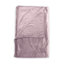 Zo! Home Cara Pale Pink - Plaid Roze - 140 x 200 cm - Polyester